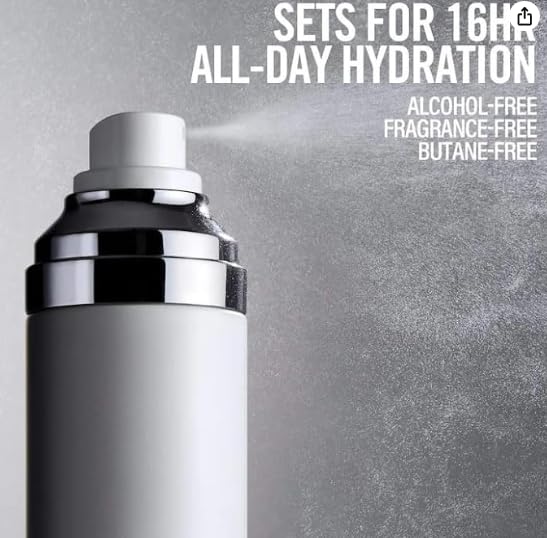 SurrealSkin 16HR Soft Setting Spray - Long-Lasting Makeup Fixer Mist, Hydrating & Lightweight, Soft Natural Finish, Alcohol-Free Face Setting Spray, (3.38 oz)
