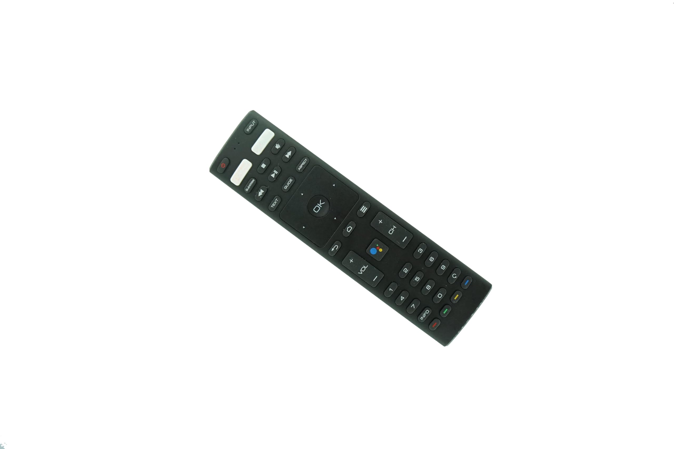 VINABTY RC45160 CT-8563 Sub CT-8562 CT-8555 RM-C3601 Remplacement de la télécommande vocale Compatible avec JVC LT55VA6900 LT43VA8900 LT-58VA6955 LS480 65UA2B63DG 32LA3B63DG 50UA4B63DA 43UA4C63DG