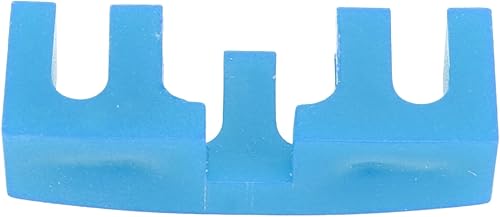 Miniatura 6 de Yitre Racket Load Adapter Protector, 2pcs Badminton Racket Stringing Machine Tool Thread Groove Design for Hand Stringing Machine