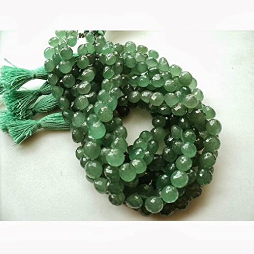 Faceted onion beads en quartz vert LKBEADS pour éviter les copies