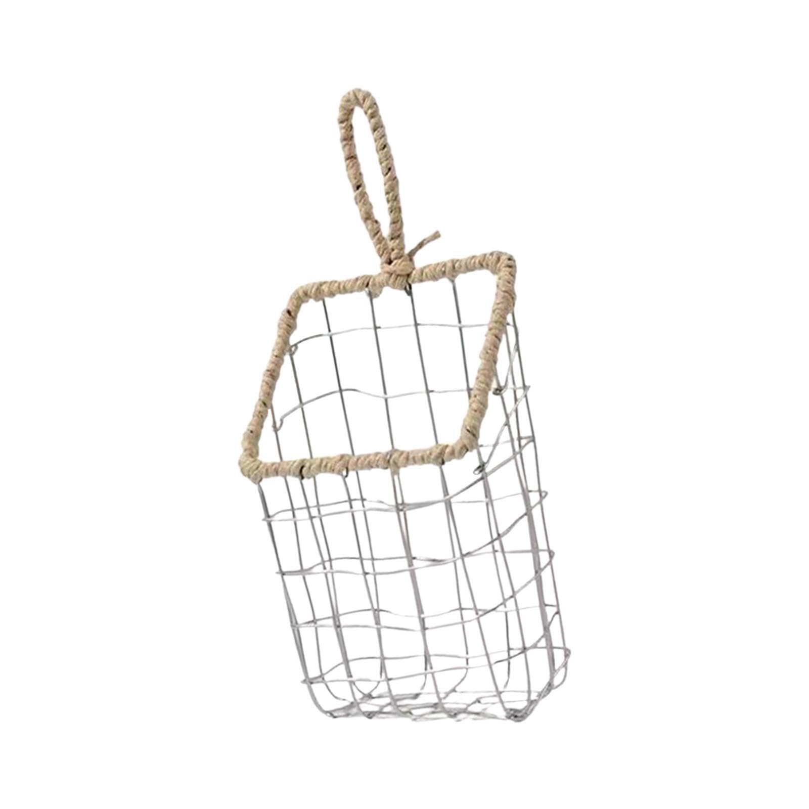 Twisaxc Wall Magazine Holder Kitchen Food Basket Stylishly Organizes Cooking Essentials And Keeps Magazines Neatly Stored And Accessible Simple Living Room 12X6x20cm