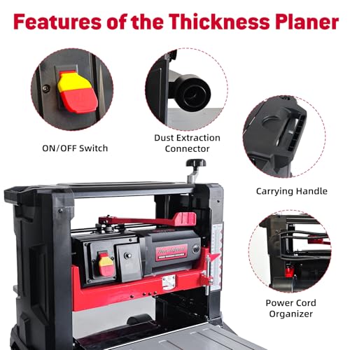Bucktool 13-Inch 3-Blade Planer
