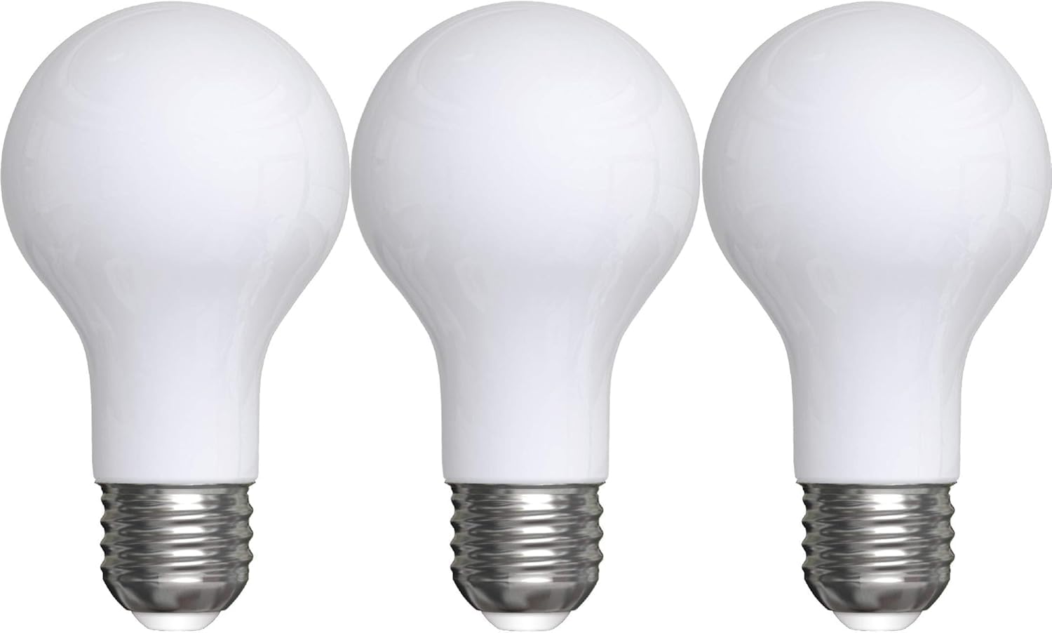 LED Light Bulbs, 75 Watt, Soft White, A21 (3 Pack)