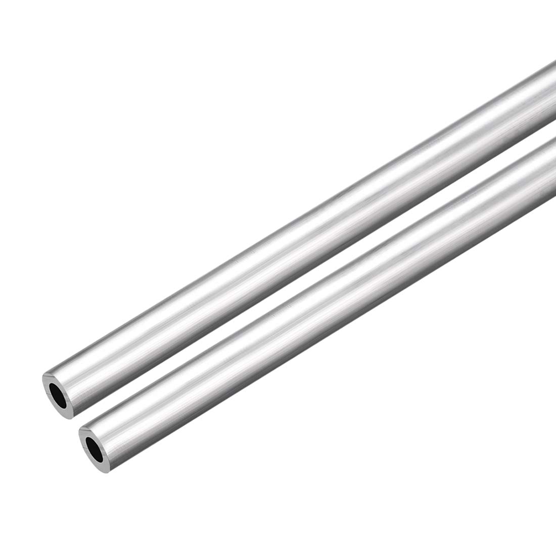 uxcell 2Pcs 6063 Seamless Aluminum Round Straight Tubing Tube 1 Feet Length 0.234 Inches ID 0.429 Inches OD