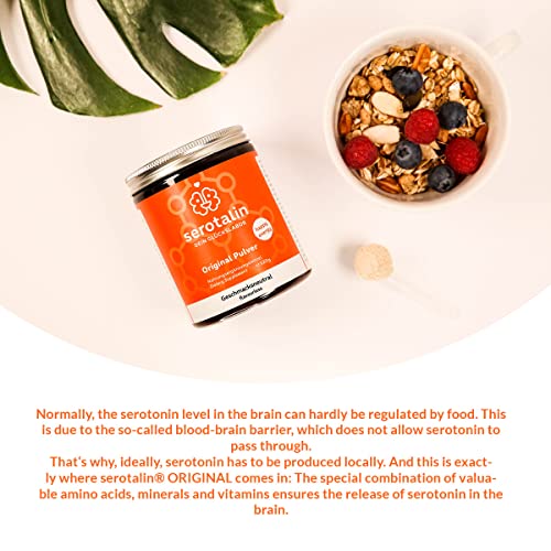 Serotalin® ORIGINAL POWDER 5 HTP | 120g Serotonine + Dopamine Poeder van Griffonia, Fenylalanine & Vitamine D3 | Zonder… - Image 3