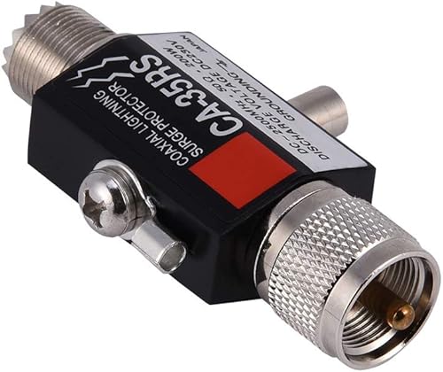 Miniatura 8 de Hilitand Protector de pararrayos coaxial UHF/UHF,200w protector de sobretensión de rayo coaxial,Pararrayos para proteger