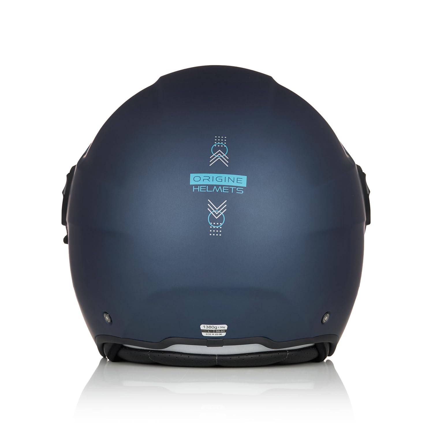 ORIGINE Casco Jet Moto Casco Aperto Scooter con Doppia Visiera Omologato ECE2206