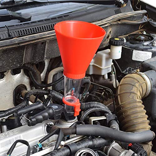 Adjustable Engine Oil Filling Funnel Tool,Auto Motorcycle Quick Gasoline Oil Refueling Filling Equipment Kit (A) #TOP6