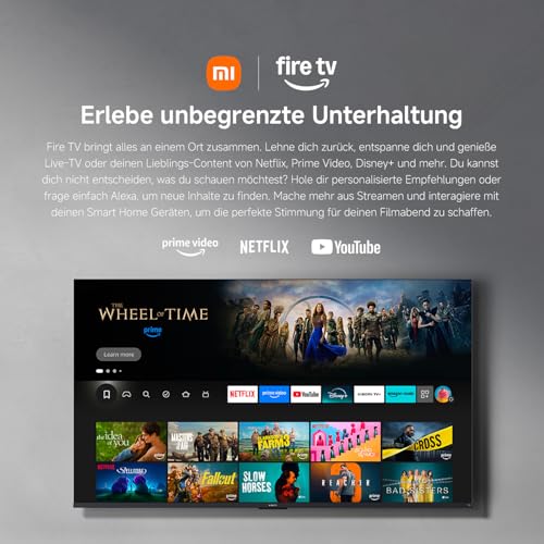 Ethernet und Optisch sichtbar - Detailansicht von Xiaomi TV F 32 HD Smart Fire TV Test – Dealfoxx.de