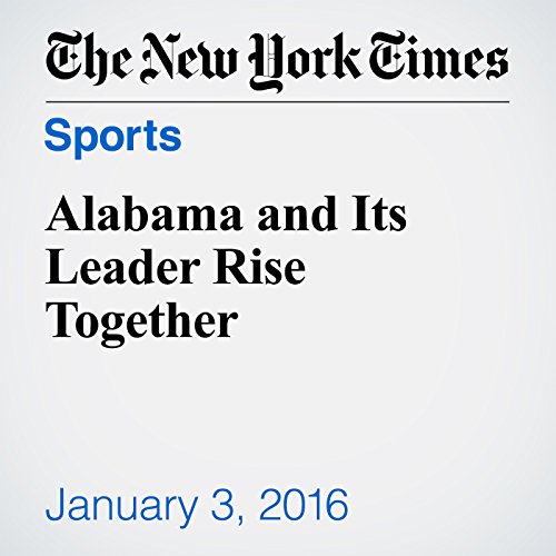 Alabama and Its Leader Rise Together cover art