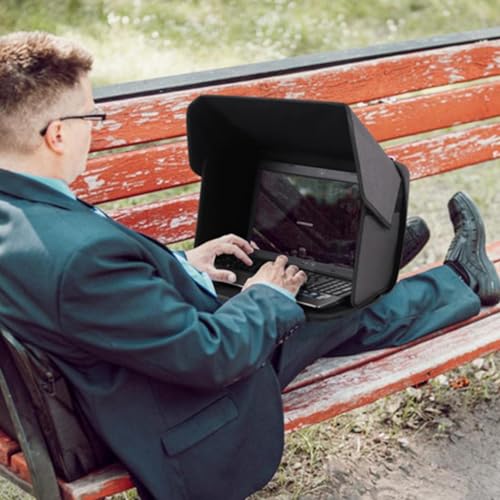 Parasol para computadora portátil de diseño ergonómico y visera protectora de alta densidad 5