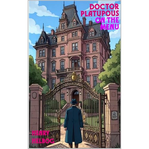 Doctor Platupous on the Menu Audiolibro Por Henry Helbog arte de portada