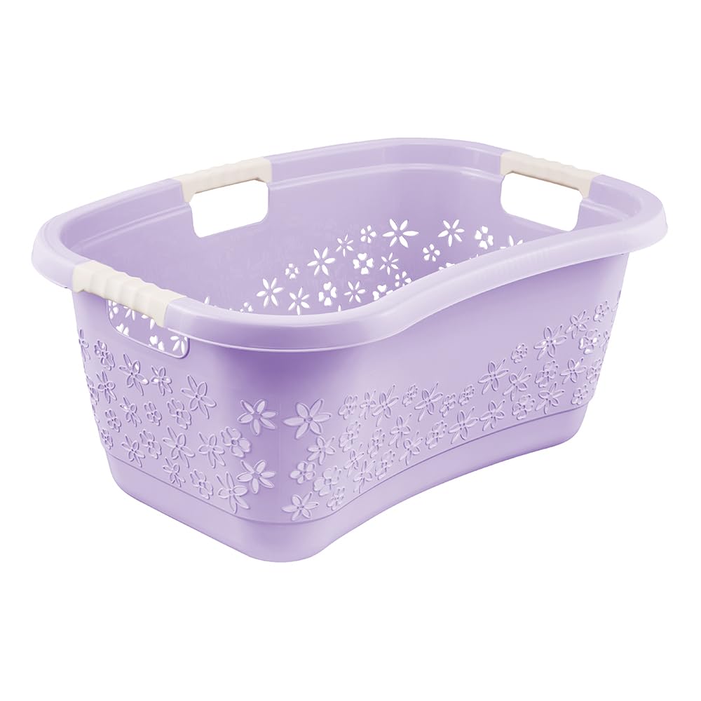 Keeeper Lasse Laundry Basket Ergonomic With Soft-Grips 50 L