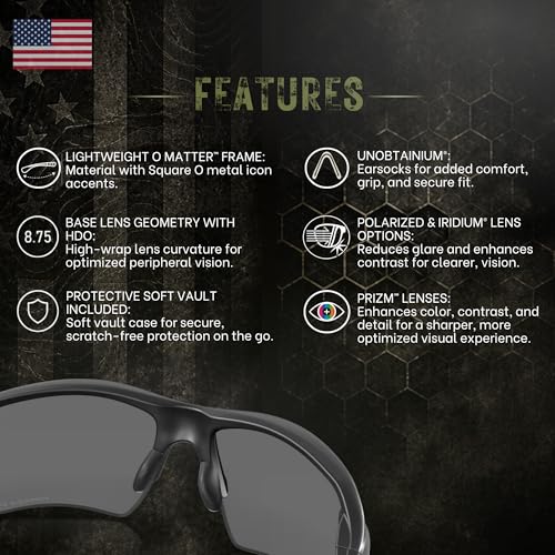 Image of Oakley Standard Issue SI Flak 2.0 XL Blackside Collection Military Grade Sunglasses With Official Eyewear Kit