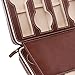 Watch Travel Case - Multi Slot Watch Holder, Travel Friendly Storage Organizer, Interactive Sturdy Anti Damage Track Box, Keeps Watches Secure, Excellent Fashion Accessory, Social Party Use