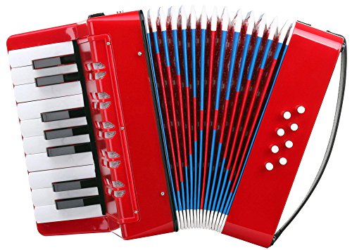 Akkordeon Classic Cantabile Bambino Rosso für Kinder in Rot