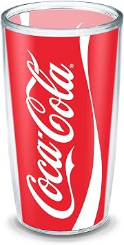 Tervis Coca-Cola - Insulated Cork Can Tumbler with Wrap, 16 oz, Clear