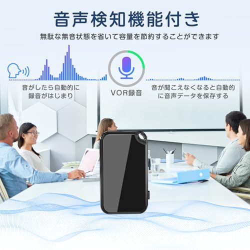 QZTCAMERA ボイスレコーダー 超小型 ICレコーダー の商品画像 4