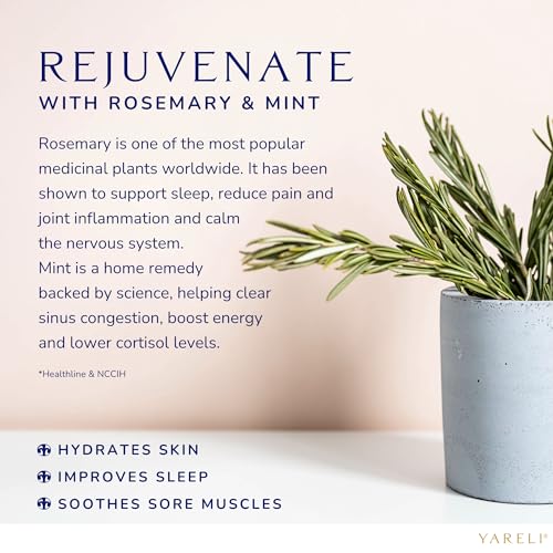 Yareli HU-XI-201 Dead Sea Bath & Foot Soak, Rosemary Peppermint Magnesium Bath Salt Flakes thumb #5