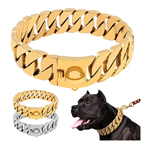 Détail du collier acier inoxydable coloré 65cm