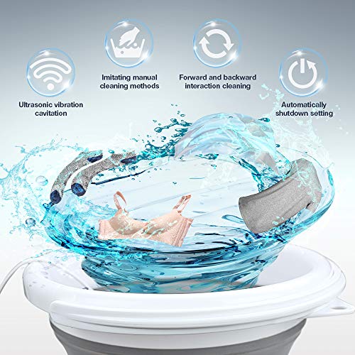 Tiptop-Home-Mini-Washing-Machine-Ultrasonic-Turbine-Washer-Foldable-Tub-w-USB-Powered-Portable-Compact-Personal-Baby-Clothes-Washer-Home-Travel-Apartments-Dorms-Socks-Underwear-Bra-Blue-919