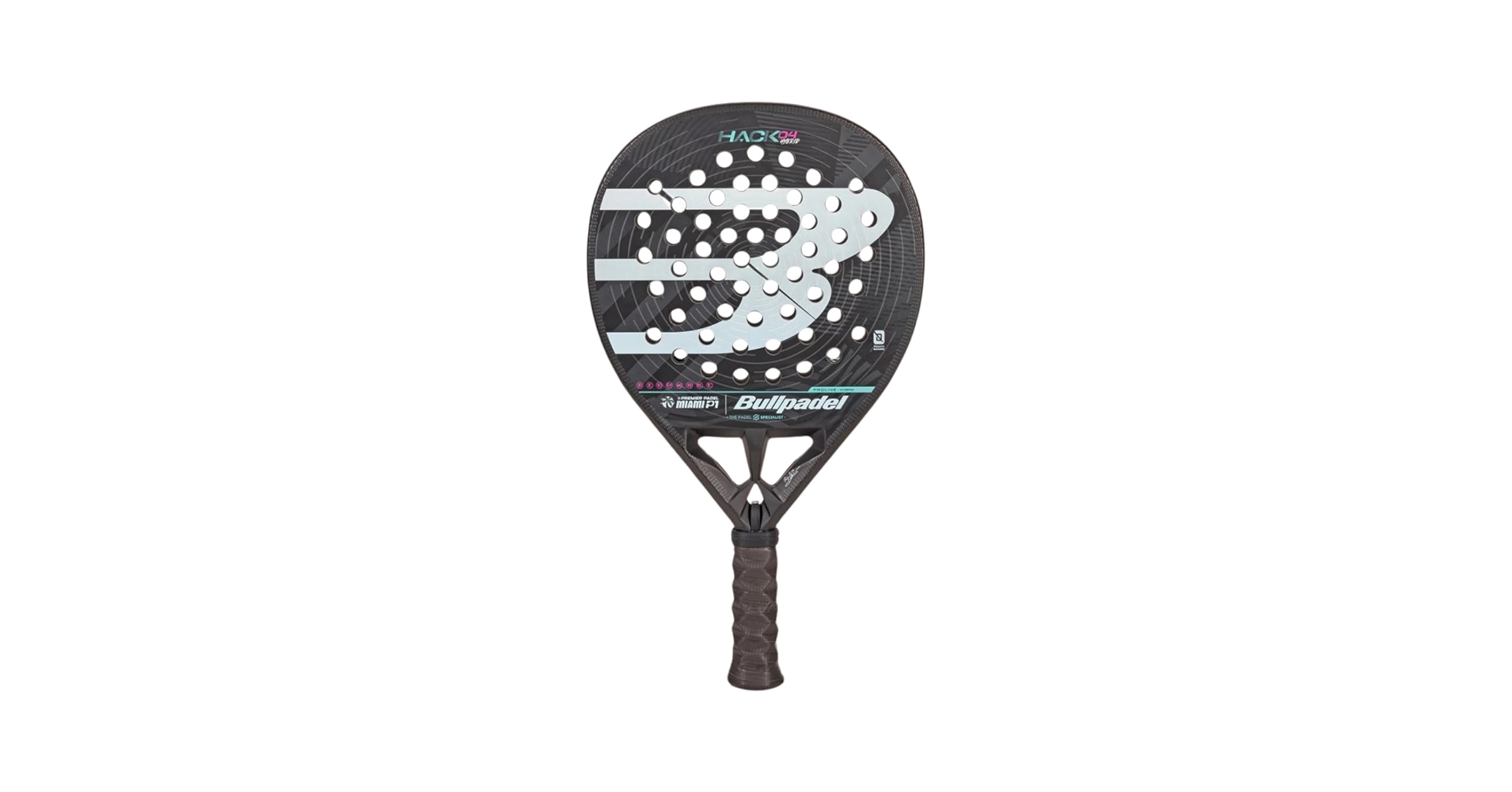 Amazon.com: BULLPADEL Padel Racket HACK 04 Hybrid 2025 Miami