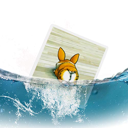 YAWALL Corgi Laptop Stickers, Cute Ins Style Stickers Vsco Teens Girl Lovely Music Film Skin Decals for Notebooks Travel Luggage Laptop Water Bottles Hydro Flask MacBook Skateboard 50Pcs - Thumbnail 6