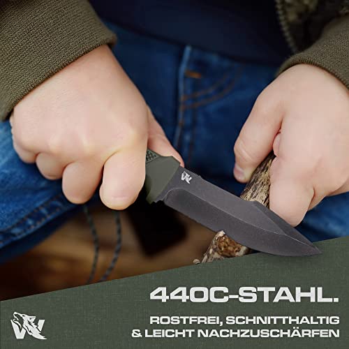 Wolfgangs W-KIDS - Schnitzmesser Kinder mit Süßem Kindermesser Führerschein - Outdoor Kinder Messer Set mit Scheide und… - Image 3