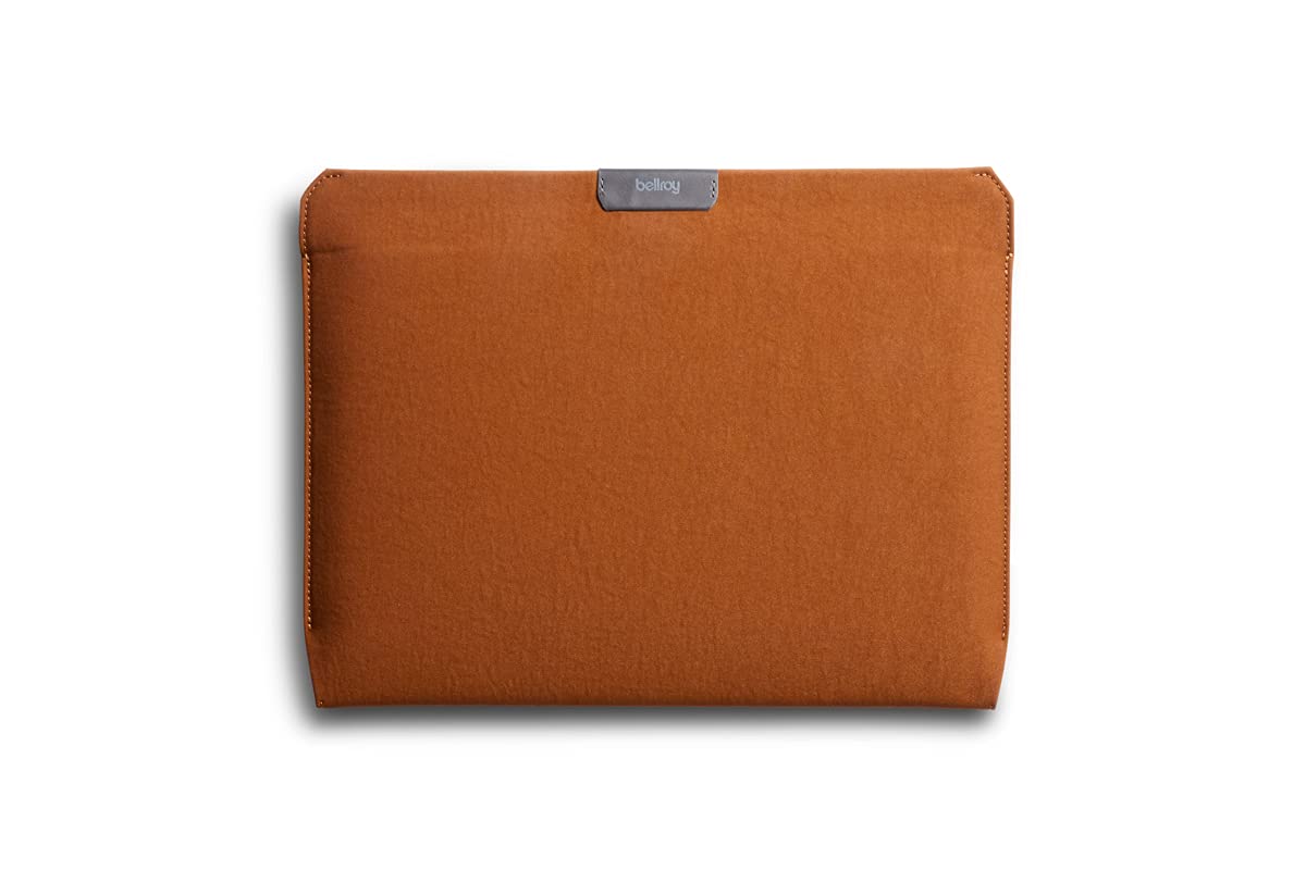 Bellroy Laptop Sleeve (Laptop 14", wodoodporna tkanina z recyklingu, magnetyczny system otwierania) - Brązowy
