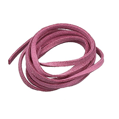Beads Jar Brown Ultra Micro Fibre Suede Flat Cord 3X1.5mm - 1 Metre