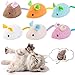 yeeplant Cat Toy Cat 6Pcs Interactive Mouse Cat Cute Toy Toy Catnip Realistic Toy Cat Bite Bite Toy Cat