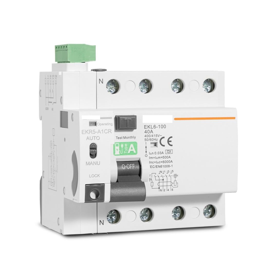 Magnetotermico unità di Controllo remoto for RCCB - 63A/40A, 400-415V AC(4,40A)