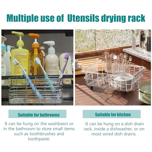 Niuyichee DISH DRYING RACK Kitchen Utensil Organizer, Knife And Fork Drainage Rack thumb #4