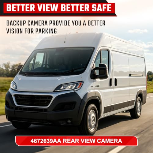 Image of Back up Camera Fit for Dodge Ram Promaster 1500 2500 3500 2018-2021