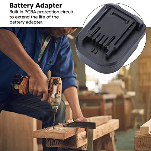 Adaptador de bateria conversor ABS acessórios elétricos para Worx 20V 4 PIN Converter para Worx 20V