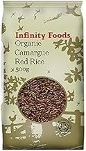 Infinity Foods Organic Healthy Camargue Red Rice Superfood 500g Bag