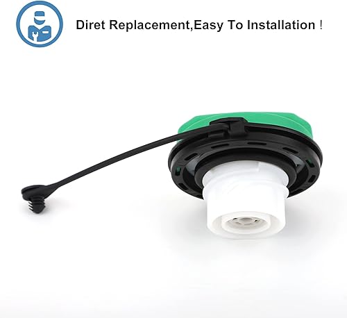 Miniatura 3 de Tapa de llenado del depósito de combustible, tapa de gasolina compatible con Ford 2008-2017 F250 F350 F450 F550 Super Duty, repuesto # FC1068