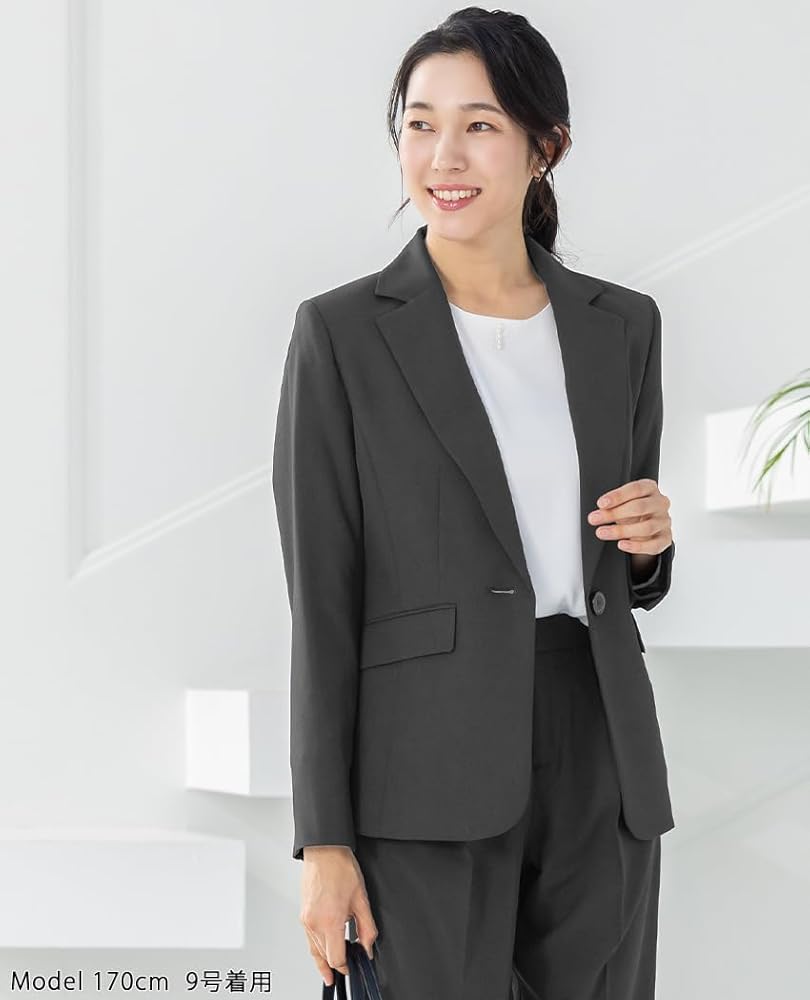 Amazon | [アッドルージュ] スーツ レディース パンツスーツ