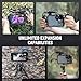 NEEWER 15 Pro Max Cage Video Rig with 67mm Filter Adapter, 17mm Threaded Lens Backplane, Cold Shoes, Tripod Mount, Aluminum Case Kit Compatible with iPhone Stabilizer for Video Recording, PA024