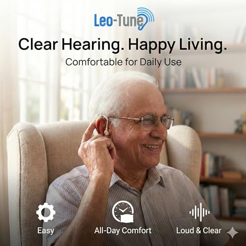 Image of 311 PRO Hearing Aid Machine for Old Age (2 Units) | Noise Cancellation | Ear Machine | Charging Case | Volume Control | Easy to Use | Top Brand | Trusted by 5000+ Users | With Warranty
