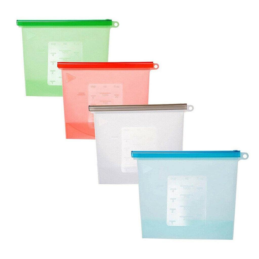 Food Fresh Zip Top Bag Freezer Fruit Snack Juice Storage Container
