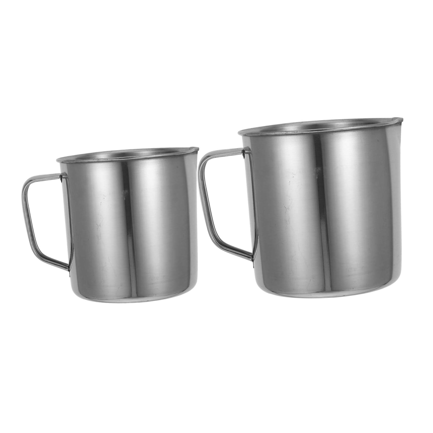 Tazas 1000ml 500ml Acero Inoxidable Medidoras 2 Piezas