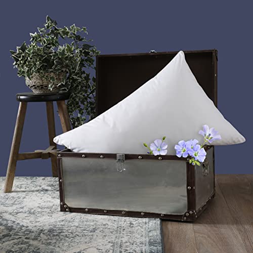 DODO Lot de 2 Oreillers Anti-Acariens Végétal 50x70 cm - Confort Ferme, Enrichis à l'huile de Lin - Enveloppe 100% Polyester - Garnissage Synthétique -...