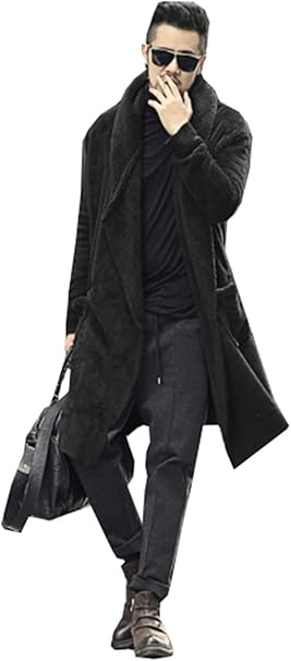 Amazon グードコ トレンチコート メンズ カーディガン ロッグコート 裏起毛 ファーコート アウター 防寒着 暖かい 保温 個性 フォーマル 通勤 ブラック M カーディガン 通販 Amazon グードコ トレンチコート メンズ カーディガン ロッグコート 裏起毛 ファーコート アウター 防寒着 暖かい 保温 個性 フォーマル 通勤 ブラック M カーディガン 通販