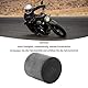BOLORAMO Auspuffrohr-Katalysator, Auspuff-Mittelrohr-Katalysator Motorrad-Auspuffrohr-Katalysator aus Edelstahl, Universell Einfache Installation für Motorräder (48 * 50mm)
