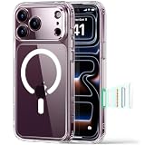 ESR iPhone 17 Pro ケース 3倍米軍MIL規格 MagSafe対応 カメラボタン付き 2世代黄変防止 あいふおん17Pro用 クリア