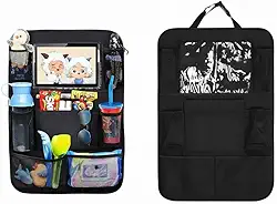 Suporte e Organizador de Objetos Banco Carro Universal Encosto Banco Traseiro de Veiculo Porta Treco Multiuso Tablet Celular