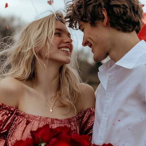 14K Gold Necklaces for Women Gold Pendant Necklaces for Women Trendy Unique Mobius Loop with a Cubic Zirconia O-Chain for Womens Infinity Necklace with Pendant 6