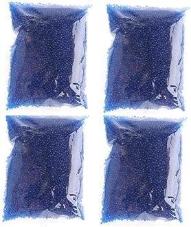 Water-Beads-Gel-Ball-Blaster-Beads-Ammo-Bullets-for-Kids-Boys-Age-5-Years-above - [Vortex Blue ] (4 Pack)