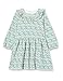 Produktbild Petit Bateau Kleid, langärmlig, für Babys, Mädchen Gr. 86, Marshmallow/Mehrfarbig
